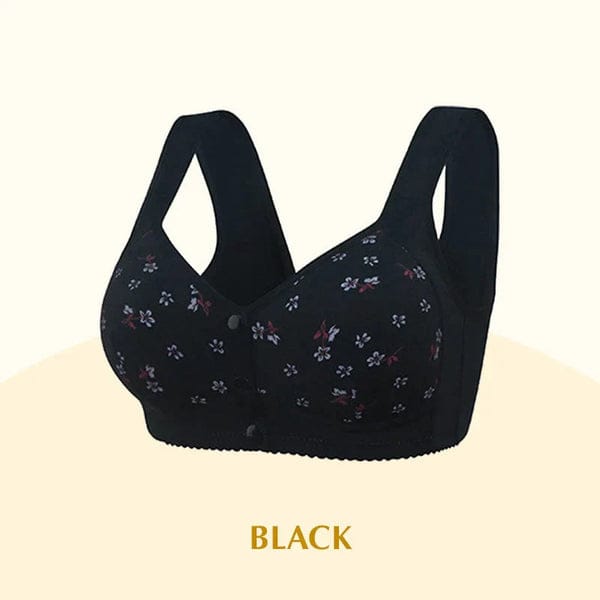 2026 New Anti Sagging Front Open Cooling Cotton Bra