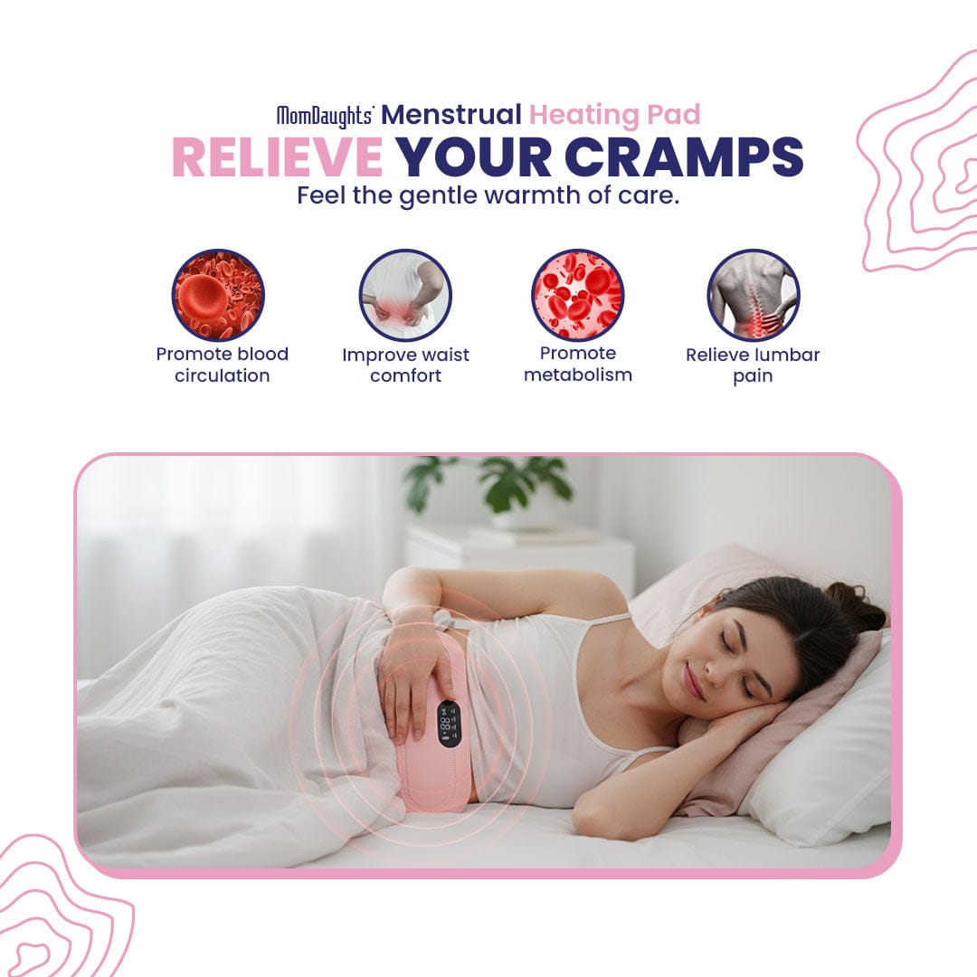 Electric Period Pain Relief Belt – Heating Pad for Cramps